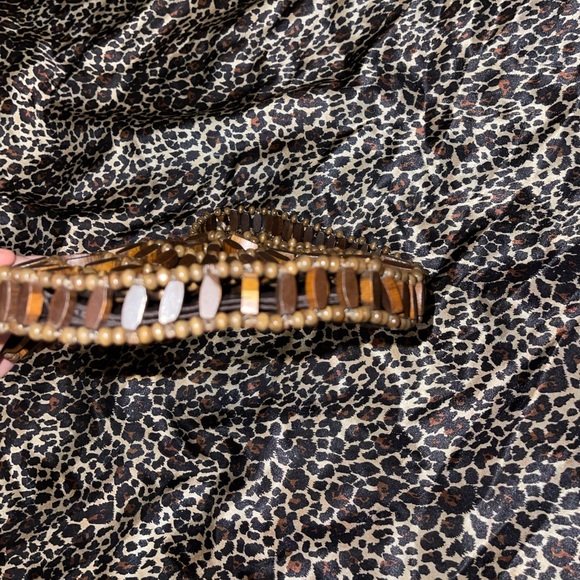 Wood Beaded Mini Bag - Picture 13 of 14